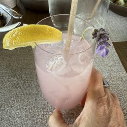 Lavender lemonade