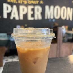 This was a cold brew with oat milk This was a cold brew with oat milk