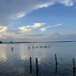 Goodrich Seafood & Oyster House - Scenery on the back patio
