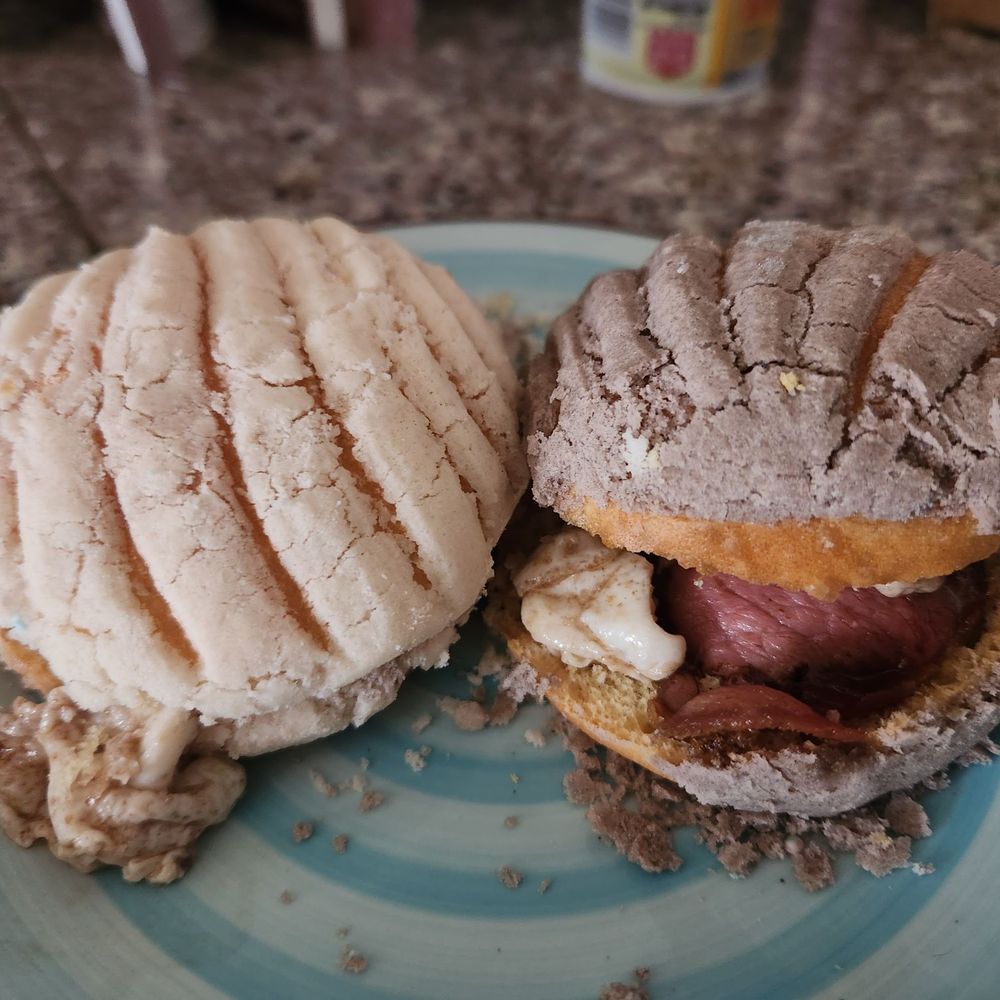 Panamericana Bakery - Picked up my favorites and made bacon and egg breakfast sandwiches out of them... Awesome!!!!! - Bakeries Near Me - Los Angeles, California