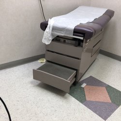 Novant Health Urgent Care and Occupational Medicine - This is the room they gave us. Already dirty.