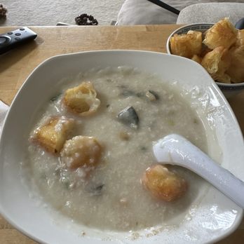 Laka  - Preserved Egg and Pork Congee - Chinese Near Me - Millbrae, California
