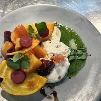 Proper Grit - Burrata And Beets by Chef Dan - Bars Near Me - West Palm Beach, Florida
