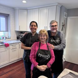 Experience Cooking - clients & chef