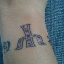 Inksville - 1 week old, healing well & color/lines sharp. :P