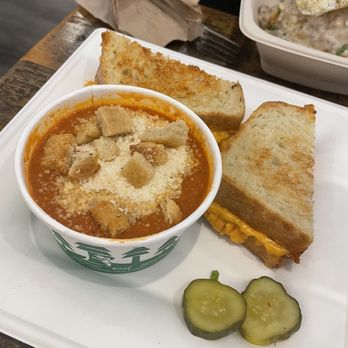 Grateful Table - Pimento grilled cheese and tomato soup - Bakeries Near Me - Canton, North Carolina