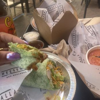 Cheesewalla - Bbq. Chicken wrap - Sandwiches Near Me - Redlands, California