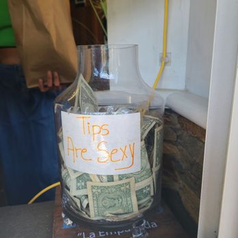 Empanadas Cafe - Tips ARE sexy...tip well, my friends - Empanadas Near Me - Corona, New York