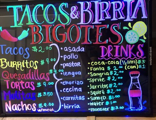 Menu photo 3 Tacos Y Birria Bigotes Anaheim , CA Menu photo 3 Tacos Y Birria Bigotes Anaheim , CA