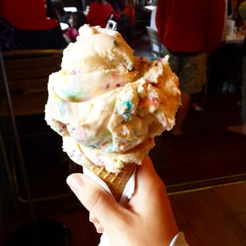 Brics - Cotton candy confetti on a waffle cone - Ice Cream & Frozen Yogurt Near Me - Indianapolis, Indiana Brics - Cotton candy confetti on a waffle cone - Ice Cream & Frozen Yogurt Near Me - Indianapolis, Indiana