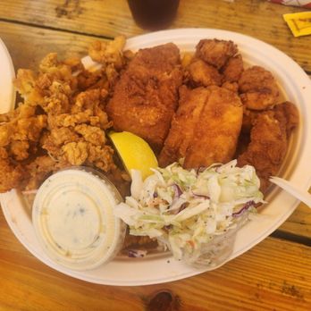 Sesuit Harbor Cafe - Fisherman's platter - Seafood Near Me - Dennis, Massachusetts Sesuit Harbor Cafe - Fisherman's platter - Seafood Near Me - Dennis, Massachusetts