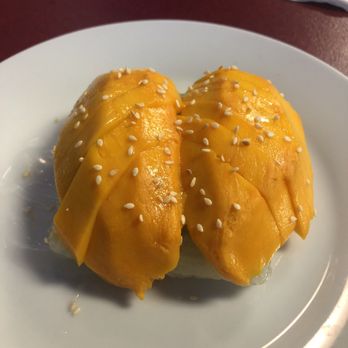 Jinda Cafe - Mango Sticky Rice - Laotian Near Me - Clarendon, Texas Jinda Cafe - Mango Sticky Rice - Laotian Near Me - Clarendon, Texas