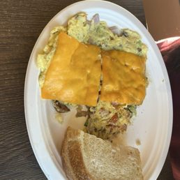 Vegetable omelette