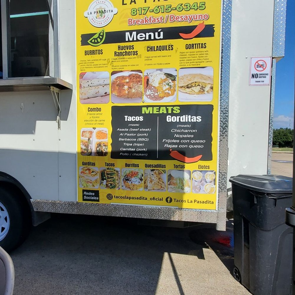 Tacos La Pasadita - Easy enuff - Food Trucks Near Me - Keller, Texas