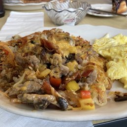 Stuffed hash  browns