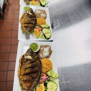Chapala Mexican Restaurant - Garlic Butter Mojarra Fish - Mexican Near Me - Morgan Hill, California