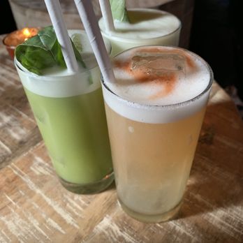 The Garret - The first lady (green) and (orange) Norse whisperer - Cocktail Bars Near Me - New York, New York The Garret - The first lady (green) and (orange) Norse whisperer - Cocktail Bars Near Me - New York, New York