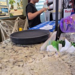 Baja Grill - Detailed service station on drinks