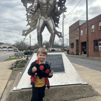 Mothman Museum - Mothman plushie from Mothman gift shop - Museums Near Me - Point Pleasant, West Virginia