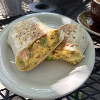 Café Eclectic - Rachel's Breakfast Wrap (they forgot the bacon) - Breakfast & Brunch Near Me - Memphis, Tennessee Café Eclectic - Rachel's Breakfast Wrap (they forgot the bacon) - Breakfast & Brunch Near Me - Memphis, Tennessee