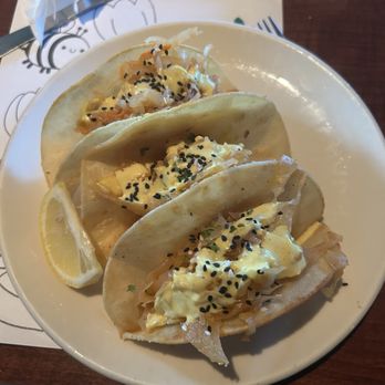 Fireside Tavern - Shrimp tacos. SO GOOD - Bars Near Me - Strasburg, Pennsylvania