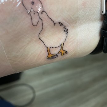 Do. Art Ink Studio - Duck for mom. - Tattoo Near Me - Alhambra, California Do. Art Ink Studio - Duck for mom. - Tattoo Near Me - Alhambra, California