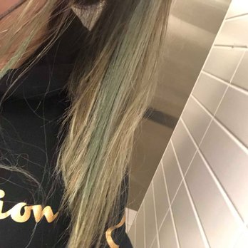 NC Salon - North York - I got a weird blue/gray (that didn't mix well) and now a week later my hair is fading to green... 1 WEEK. after spending 600 dollars. - Hair Salons Near Me - Toronto, Ontario