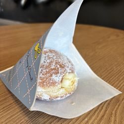 Gold Bunny Donut - Coconut Cream