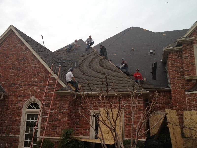 Slide of North Texas Roofing