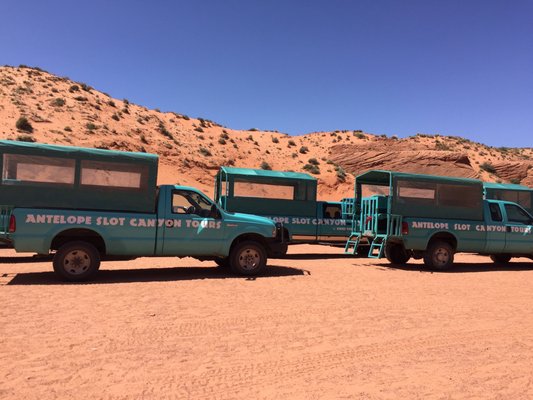 Transportation - Photos of tour transportation.