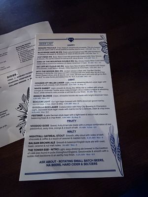 Menu photo 8 Boojum Brewing Waynesville, NC Menu photo 8 Boojum Brewing Waynesville, NC