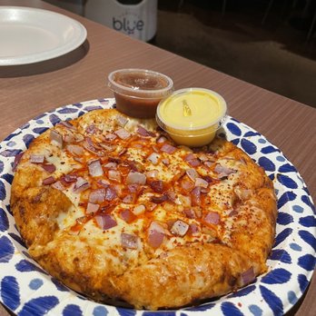 Fun Pizza Kitchen - SM Achari Garlic Bread - my favorite! - Italian Near Me - The Colony, Texas