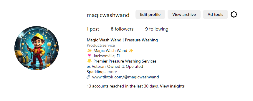 Slide of Magic Wash Wand