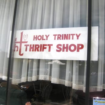 Holy Trinity Thrift Shop - Front Window. - Thrift Stores Near Me - Melbourne, Florida