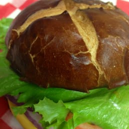 Pretzel Burger
