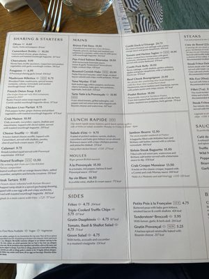 Menu photo 6 Cote Brasserie Newcastle Upon Tyne, XTW