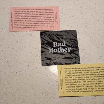Bad Mother - Pourover info ticket - Coffee & Tea Near Me - St. Petersburg, Florida Bad Mother - Pourover info ticket - Coffee & Tea Near Me - St. Petersburg, Florida