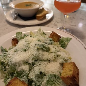 Blossom & Bourbon - Cesar's salad w. Cornbread croutons! Yummm - American Near Me - San Jose, California Blossom & Bourbon - Cesar's salad w. Cornbread croutons! Yummm - American Near Me - San Jose, California