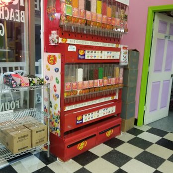 Scoops Homemade Ice Cream Parlor - The jelly bean dispenser - Ice Cream & Frozen Yogurt Near Me - Kill Devil Hills, North Carolina Scoops Homemade Ice Cream Parlor - The jelly bean dispenser - Ice Cream & Frozen Yogurt Near Me - Kill Devil Hills, North Carolina