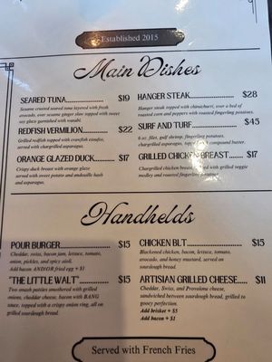 Menu photo 1 POUR Restaurant & Bar Lafayette, LA Menu photo 1 POUR Restaurant & Bar Lafayette, LA