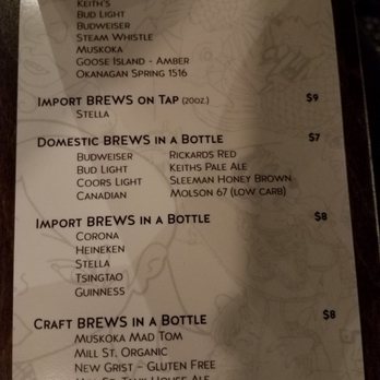 LOT 41 - Menu - Lounges Near Me - Toronto, Ontario