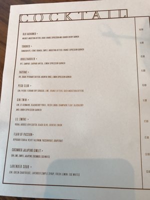 Menu photo 8 Brim House Toledo, OH