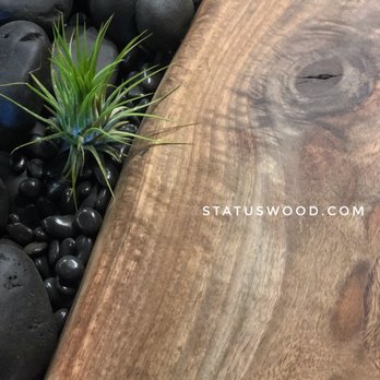 StatusWood - Custom design / walnut live wood slabs / - Furniture Stores Near Me - Hayward, California