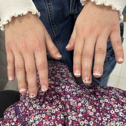 Fancy Nails & Spa - Youngest Hello Kitty gel manicure