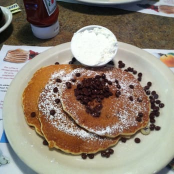 Original Pancake House - Short stack of Choc Chip pancakes - Breakfast & Brunch Near Me - Boca Raton, Florida Original Pancake House - Short stack of Choc Chip pancakes - Breakfast & Brunch Near Me - Boca Raton, Florida