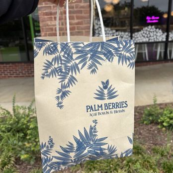 Palm Berries - Cute bag!!!! - Acai Bowls Near Me - Greensboro, North Carolina Palm Berries - Cute bag!!!! - Acai Bowls Near Me - Greensboro, North Carolina