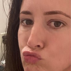 Threading - And then I took this photo AFTER getting eyebrow tinting for the first time ever! I LOVE MY EYEBROWS NOW!