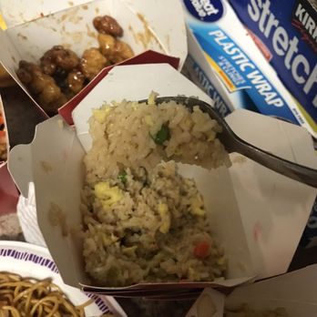 Panda Express - Wet smushy rice, tastes like rice that goes bad for days. Gross! - Chinese Near Me - Alabaster, Alabama