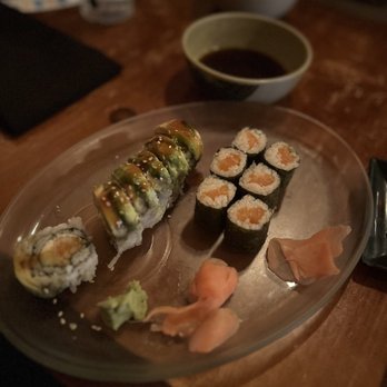 Shakai Sushi Lounge - Dragon Roll and Salmon Roll - Lounges Near Me - Orlando, Florida Shakai Sushi Lounge - Dragon Roll and Salmon Roll - Lounges Near Me - Orlando, Florida