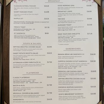 Defying Gravitea - Menu (May 2026) - Desserts Near Me - Pequannock Township, New Jersey